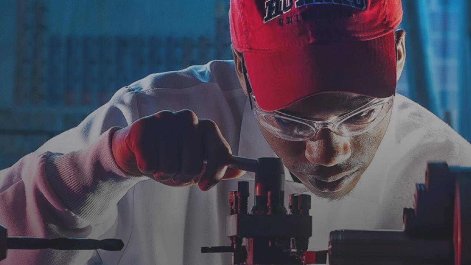 Student Conducting Research