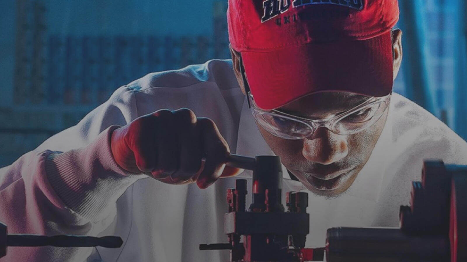 Student Conducting Research